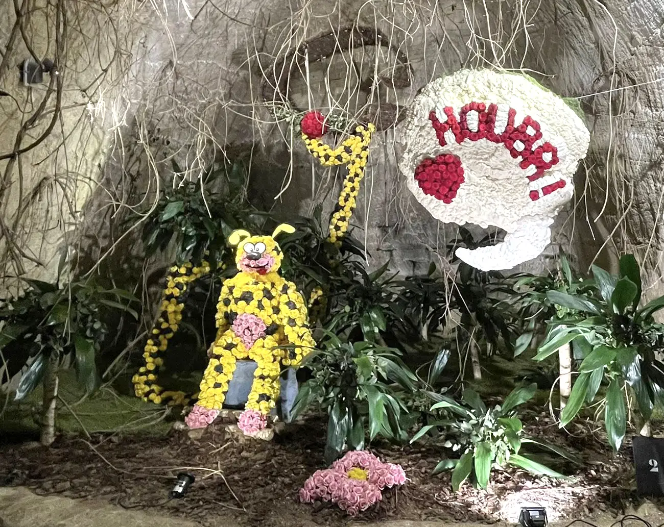 Concours international d'art floral - La Belgique
